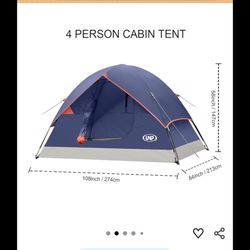 Dome Tent Navy Blue