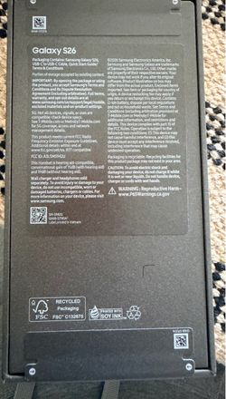 Samsung Galaxy S26 Smartphone