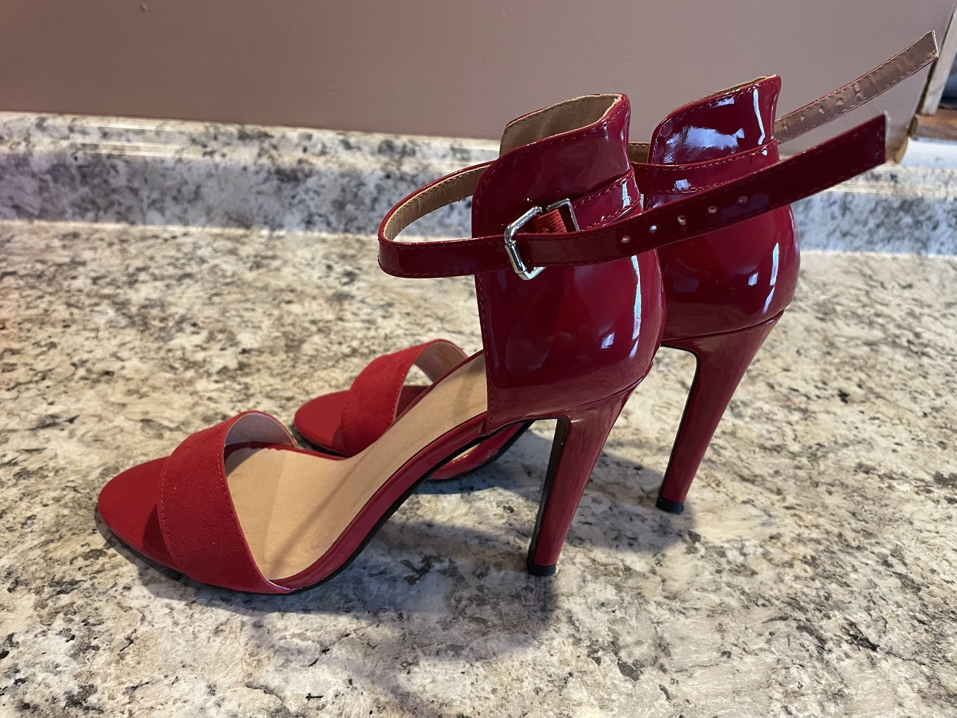 Size 8.5 Red Heels