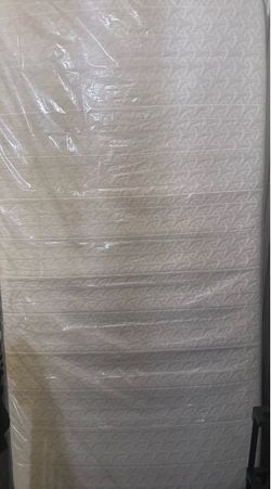 Like new Twin size Memory Foam Mattress and Frame Set