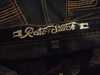 Petro Stitch blue jeans