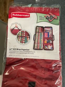 Gift wrap organizer