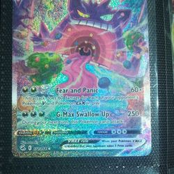 Gengar Vmax Pokemon Card 