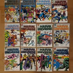 Marvel Universe Comic Book Bundle Lot Of 12 Books 