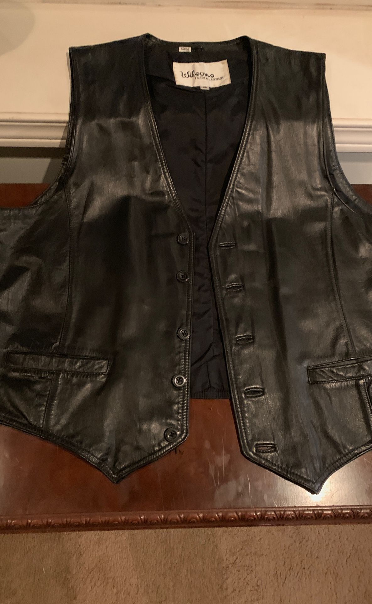 Leather Vest