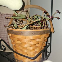 Longaberger Basket With Liner 