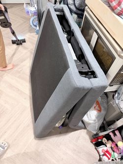 Electric foldable twin bed frame