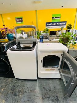 Lavadora y secadora a pagos