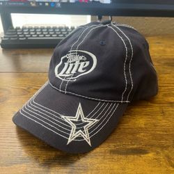 Dallas Cowboys x Miller Lite Co-Branded Strapback Hat