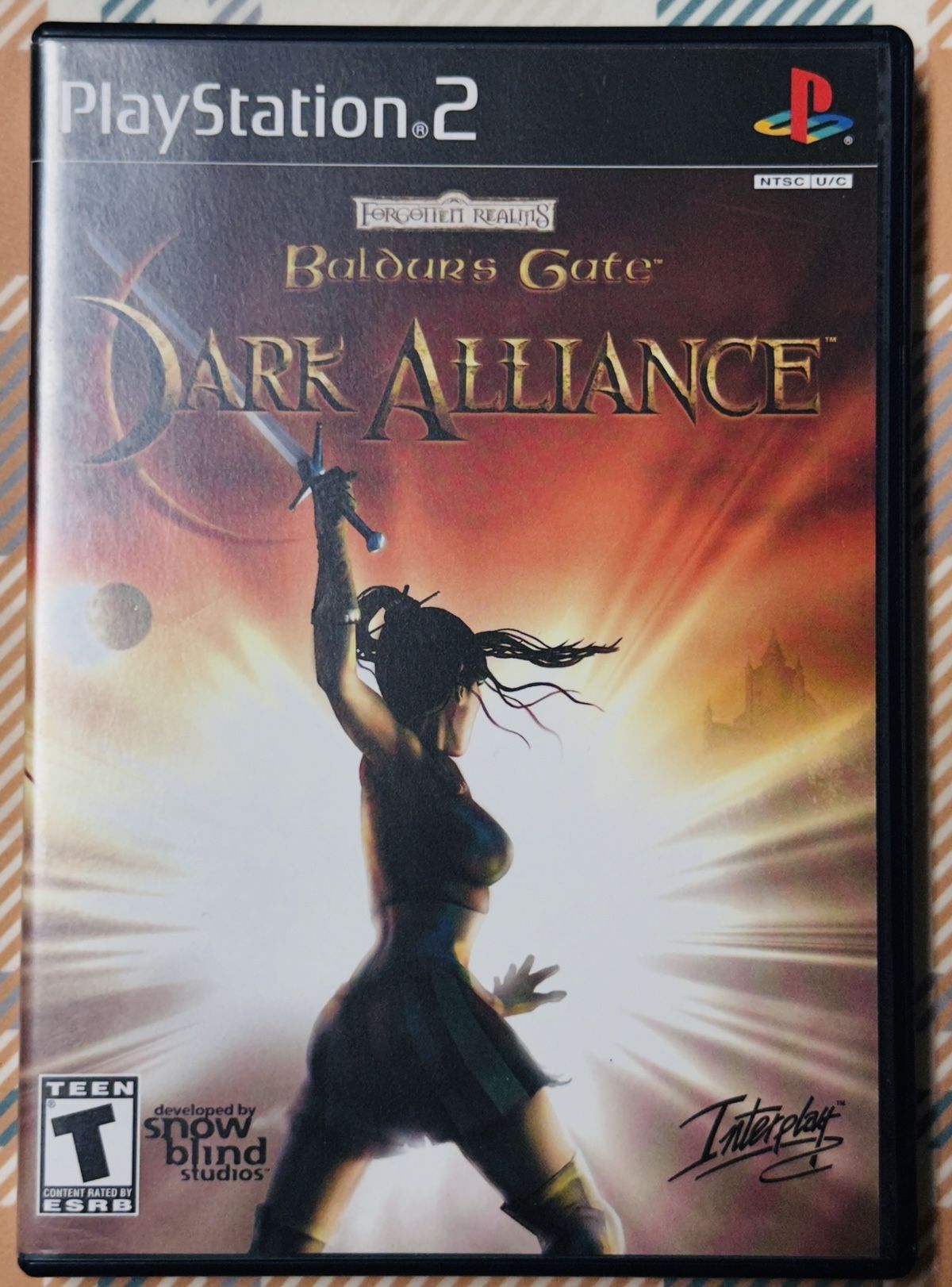 Baldurs Gate Dark Alliance Ps2 Playstation 2 - CIB/Black Label Tested/Works