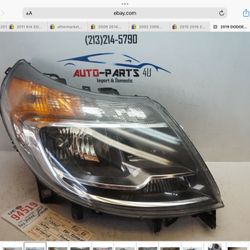 2014-2019 DODGE RAM PROMASTER RIGHT HALOGEN HEADLIGHT 2015-2018 OEM UE94519