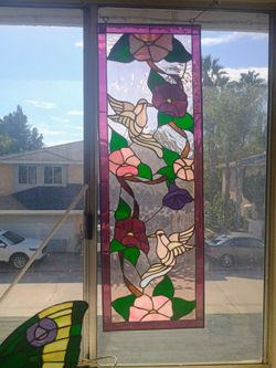 Stained Glass Panel