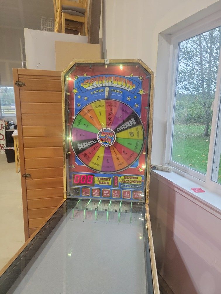 Laser Tron Spin To Win Arcade Machine