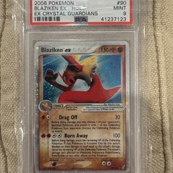 Blaziken Ex Crystal Guardians Psa 9