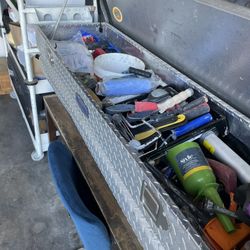 Truck Toolbox with all Items inside