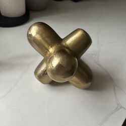 Gold Jack Paperweight