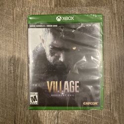 In Hand, Brand New, Never Opened,  Factory Sealed XBox One Resident Evil Village - Video Game