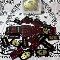 Custom 49ers Dominoes