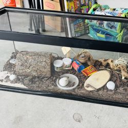 Fish/Reptile Tank.  If Its Not Mark Sold It’s Available 