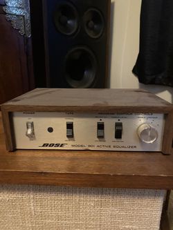 Bose 901 speakers with rare equalizer