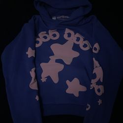 Blue/ Pink Sp5der Hoodie