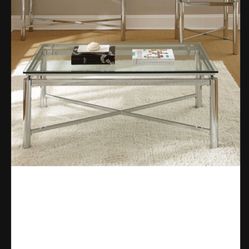 Beautiful Like New Set. From City Furniture. Coffee Table, End Table, Entrance Table . $399 For All