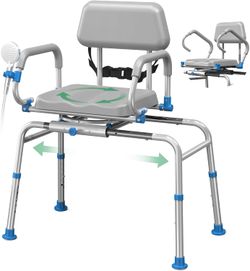 NEW Sliding Shower Chair Tub Transfer Bench