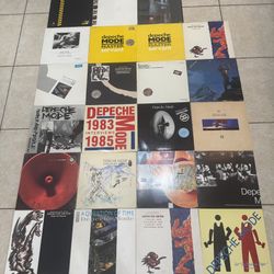 Vinyl Record Lot Of Depeche Mode