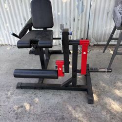 Leg Extension and Curl Machine with Preacher Bench, 3 in 1 Plate Loaded Workout Bench for Home Gym, 700 Lbs Capacity ,Low Maintenance Strength Trainer