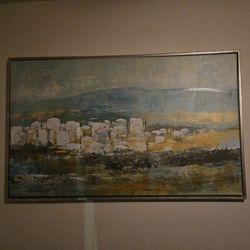 Middle Eastern European City Painting 