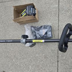Exclusive
RYOBI
40V HP Brushless 16 in. Cordless Carbon Fiber Shaft Attachment Capable String Trimmer with 4.0 Ah Battery and Charger