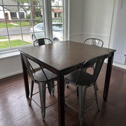 Dining Room Table with Chairs + TV Stand + Side Table