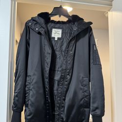 Women’s Black Bomber Jacket