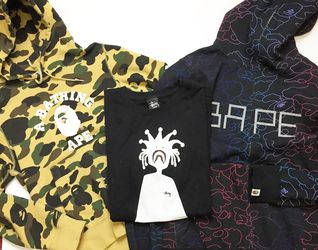 Bape supreme place JORDANS adidas Nike vintage tommy guess polo