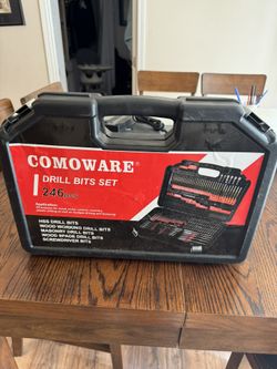 246 Comoware Drill Bits Set