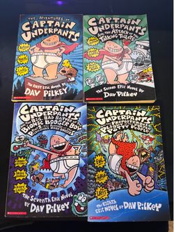 Captain underpants books