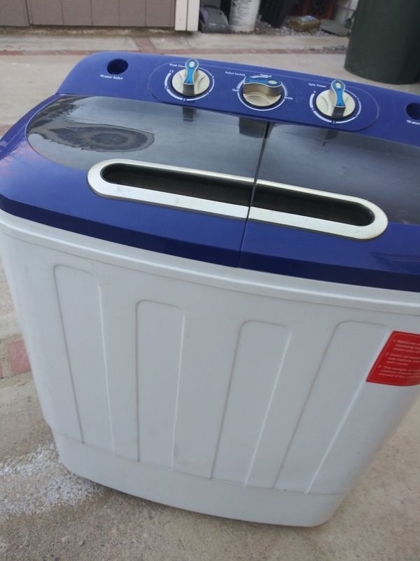 Best choice product sky2767 portable mini twin tub washing machine for Sale in Victorville, CA