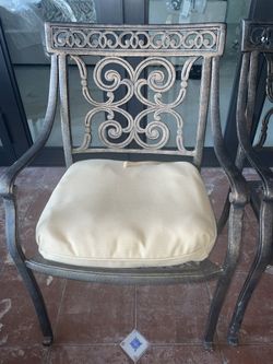 Set of Four Beautiful Outdoor Chairs