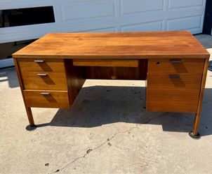 MCM Solid Walnut Desk
