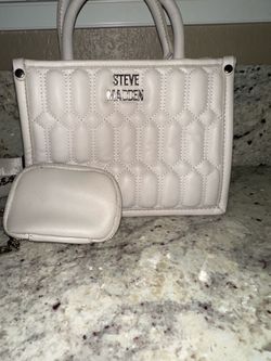 Steve Madden White Purse
