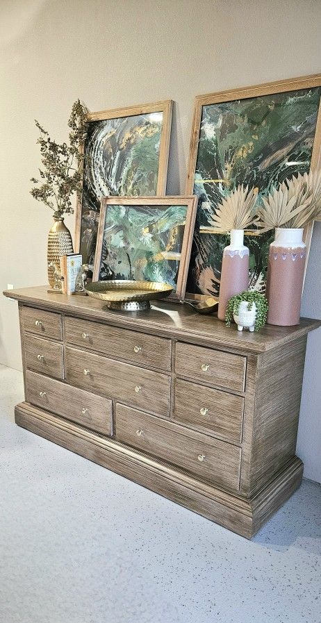 Sausalito Style Pottery Barn Dupe Dresser.