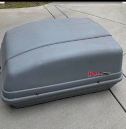 Car Rooftop Cargo Carrier Grey