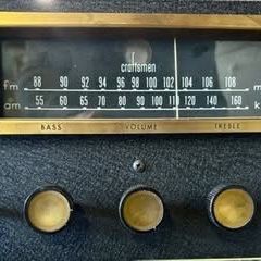 **VINTAGE CRAFTSMEN AM/FM TUBE TUNER - 1950s Golden Age Hi-Fi
