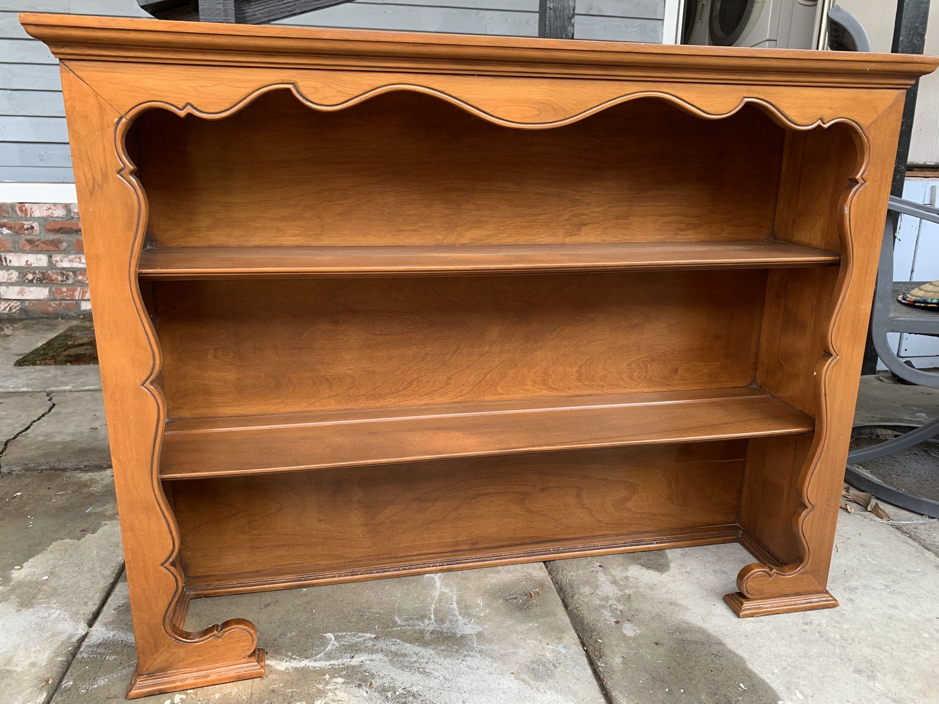 Antique Hutch For Buffet Table