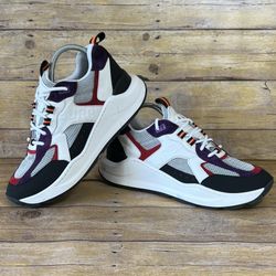 Burberry Sean Mens Sneakers Logo Print  Lace Up Size 8.5 (EU 42)