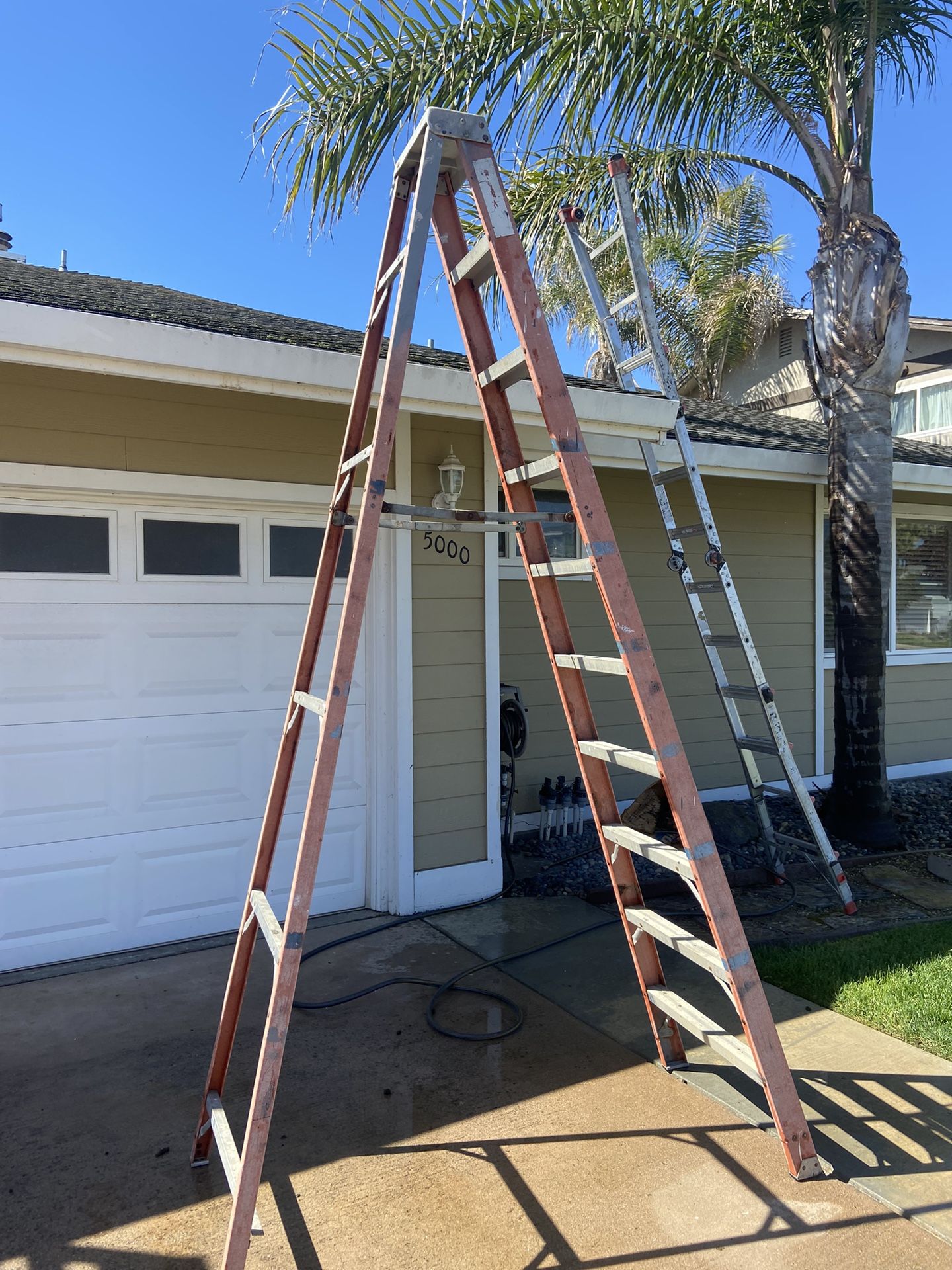 9.5 foot ladder