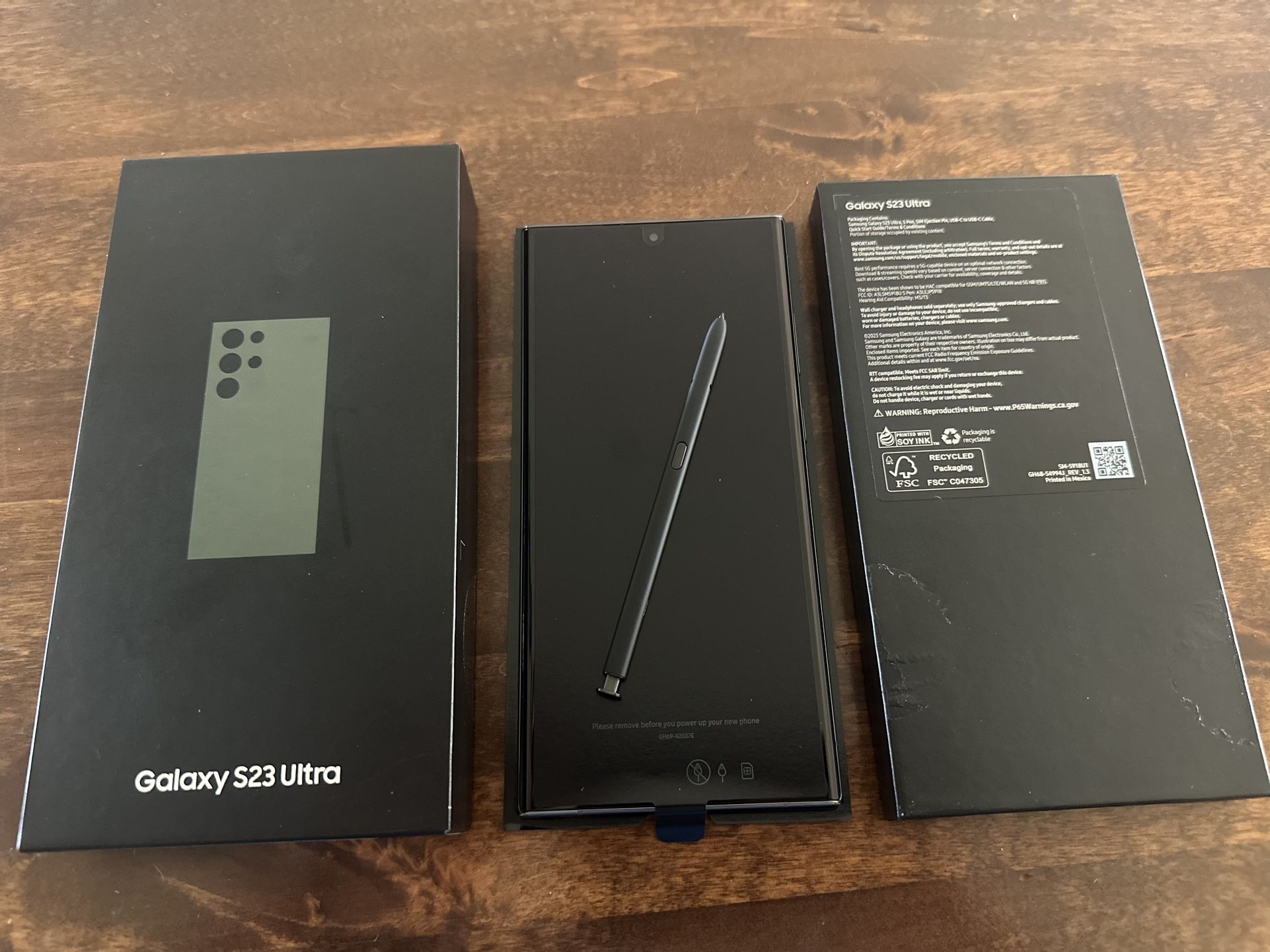 Samsung Galaxy S23 ULTRA Factory Unlocked Brand New 256 Gb Largest