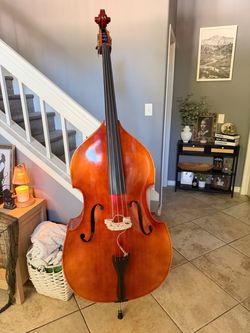 Upright Standup Bass 3/4 Size (with Pick-Ups) Bellafina Musicale