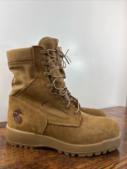 McRae USMC Combat Boots Men’s 10.5R Hot Weather Vibram Sole Military Issued EGA