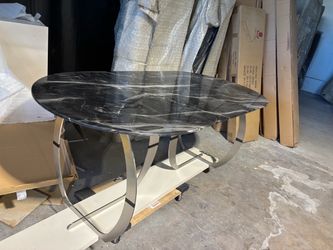 FLOOR SAMPLE DINING TABLE HAS LITTLE DAMAGE 63”